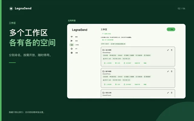LegnaSend · 让文件，井井有条